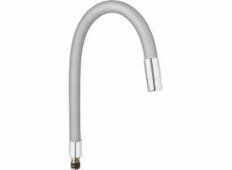 Ferro Spout W100S-B ELASTICO VÝTOK PRO DŘEZOVOU BATERII, STŘÍBRNÁ // WL.W100S-B