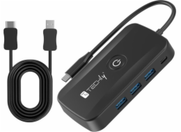 Techly Bezdrátový přenos obrazu 1080p z USB-C na HDMI až do vzdálenosti 30 m