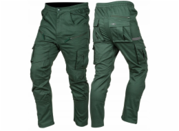 Neo Tools Pracovní kalhoty OUTDOOR, jogger, zelené, velikost M