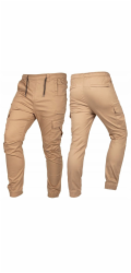 Neo Tools Pracovní kalhoty OUTDOOR, jogger, béžové, velikost XXXL