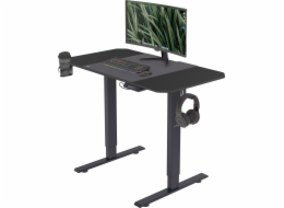 Diablo Stůl EGON 1100 černý 110 - 170 cm x 60 cm