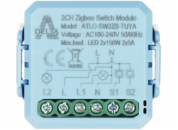 Atlo CHYTRÝ SPÍNAČ SW2ZB-TUYA ZigBee, Tuya Smart