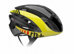 RH+ Cyklistická helma zeroZ Alpha LESKLÁ ČERNÁ/LESKLE ŽLUTÁ XS/M