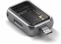 Satechi Mini NVMe SSD box - USB-C adaptér pro NVME SSD 2230 (vesmírně šedý)