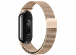 Beline Magnetický řemínek Mi Band 9/8 růžovo-zlatý