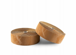 RockBros Omotávka na řídítka PU s velurovým vzorem - hnědá