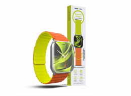 Mobile Origin Magnetic Watch Strap II, oranžový/zelený - Apple Watch 49mm/46mm/45mm/44mm