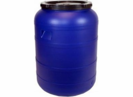 NoName Kulatý plastový sud 100 l modrý