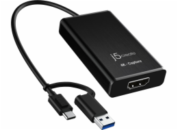 j5create j5create JVA11 USB 3.2 Gen 1 (3.1 Gen 1) karta pro digitalizaci videa
