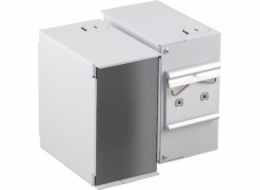 Techly Rozvaděč Organizer na DIN lištu Techly pro 6 nebo 12 adaptérů bez panelu