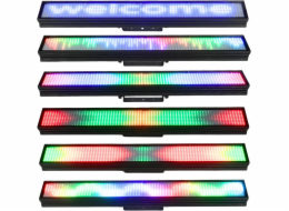 LIGHT4ME STROBE BAR 1000 RGB světelný pásek stroboskopický blinder osvětlovací efekt LED 666x0,3W SMD