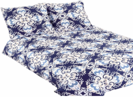 Matex Ložní prádlo 160 x 200 3dílné saténové Matex PREMIUM 10