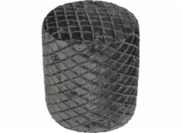 Matex Dekorativní puf Luxima, výška 45, kosočtverec, grafit