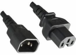 EFB Napájecí kabel Ohřívací zařízení EFB. C14 180°-C15 180°,š.š.,3m,3x1,00mm