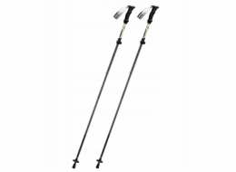 Static Control Hliníkové hole Qunature Nordic Walking Treking 110 - 130 cm - Hnědé