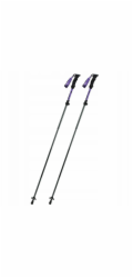 Static Control Hliníkové hole Qunature Nordic Walking Treking 110 - 130 cm - fialové