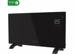 Avanca International BV Skleněný konvekční ohřívač Hombli 2000W černý