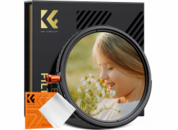 K&F Hybridní filtr 3v1 67mm 67mm fader ND2-32 + CPL + černá difuze 1/4 / KF01.2925V2