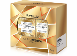 DAX Dárková sada PERFECTA Ceramedica Pep-3 (60+ denní a noční krém + krém na oči a víčka)