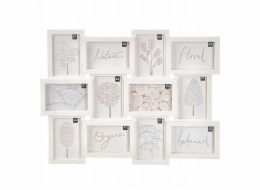 Giftdecor Multirámeček pro 12 fotografií, 10×15 cm