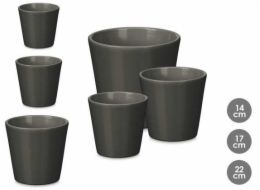 Ibergarden Sada kónických květináčů O 14, 17, 22 cm