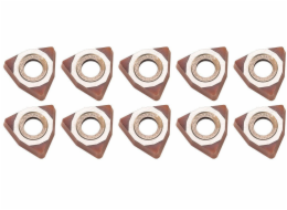 Baildon Karbidové břitové destičky WCMT 050308 pro vrtáky s vyměnitelnými břitovými destičkami (10 ks)