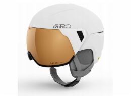 MIVIDA Dámská zimní helma GIRO ARIA SPHERICAL MIPS matně bílá / měděná VIVID velikost M (55,5-59 cm) (NOVINKA 2025/2026)