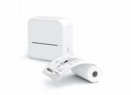 LoveInstant Bluetooth termální tiskárna pro fotografie, samolepky, poznámky, štítky 53 mm 203 dpi / S1 / bílá