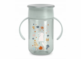 MyBaby SUAVINEX - 402793-TRÉNINKOVÝ HRNEK 360* 340ML/BEZ VYLITÍ/12M+/MÁTA/ŘÍŠE DIVŮ