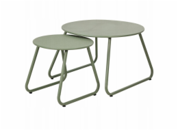 Home Styling Collection Sada kovových konferenčních stolků, O 40 cm, O 60 cm