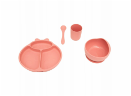 Bigjigs Silikonové misky pro děti, 4 kusy