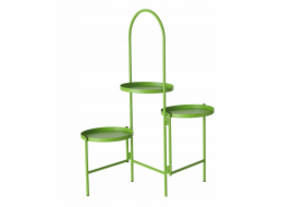 Ambiance Kovový třípatrový stojan na květiny MARETA, výška 71 cm