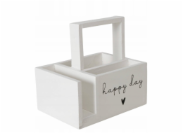 Orion Dřevěný organizér na kuchyňské náčiní, 20 x 20 cm