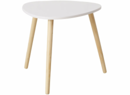 Jysk Dřevěný konferenční stolek na 3 nohách VISBY, 45 x 48 cm