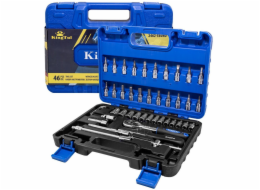 Bituxx Sada nářadí s bity 1/4" v pouzdře, 46 dílů