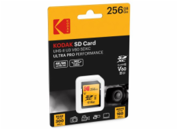 Kodak Paměťová karta SD 256GB UHS-II U3 V60 Ultra Pro