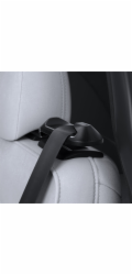 Spigen Držák bezpečnostního pásu Tesla na zadní sedadla, černý - Tesla Model Y