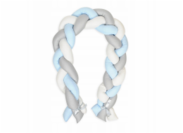 Multitex Chránič postýlky Saténový BRAID, délka 200 cm