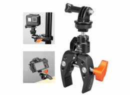 K&F&nbsp;Svěrák&nbsp;Crab&nbsp;Clamp&nbsp;+&nbsp;kulová&nbsp;hlava&nbsp;pro&nbsp;1/4&nbsp;GoPro&nbsp;systém&nbsp;/&nbsp;Ms26&nbsp;/&nbsp;Kf31.097