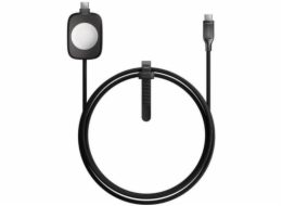 3MK Univerzální kabel Nomad pro Apple Watch, 1,5 m, karbidový