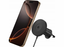 NoName Nabíječka do auta Spigen OneTap Pro 4 MagSafe, černá - bezdrátová / s držákem na AirVent