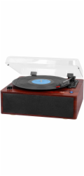 ION Dřevěný gramofon Trevi TT1030 BT