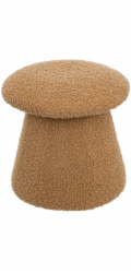 Home Styling Collection Dětský puf houbový stolek TEDDY, O 27 cm