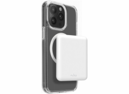 Puro Powerbanka Power Mag 5000mAh s MagSafe USB-C - bílá