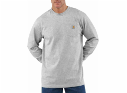 Carhartt Tričko Carhartt Heavyweight s kapsami, velikost L/S, šedá