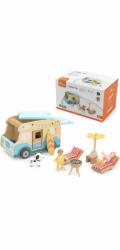 Viga Toys Dřevěný obytný vůz Beach Lumarko!