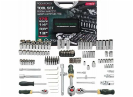 Rockforce Sada nářadí 179 dílů. 1/4 3/8 1/2 (6stranný)