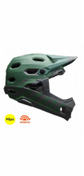 Bell Integrální helma SUPER DH MIPS SPHERICAL matně zelená vel. M (55–59 cm) (NOVINKA 2025)