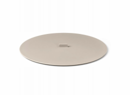 Uniprodo COPERCHIO Víko na misku prům. 30 cm šedobéžová