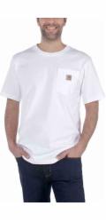 Carhartt Pracovní oblečení Carhartt Pocket S/S bílé